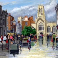 St Helen's Square After Rain